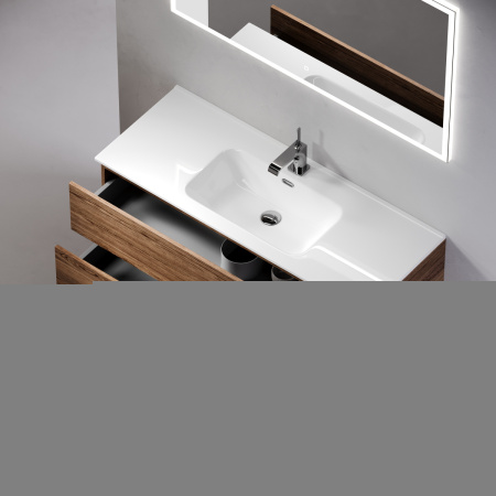 Тумба под раковину Sancos Urban UR120-1ECH 120х50 подвесная цвет коричневый